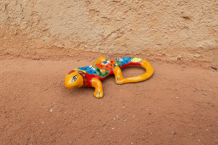 Talavera Wall Decor Gecko Iguana 13" TI13006