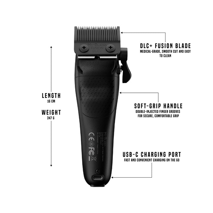 TENSOR 1 HAIRCLIPPER - BLACK