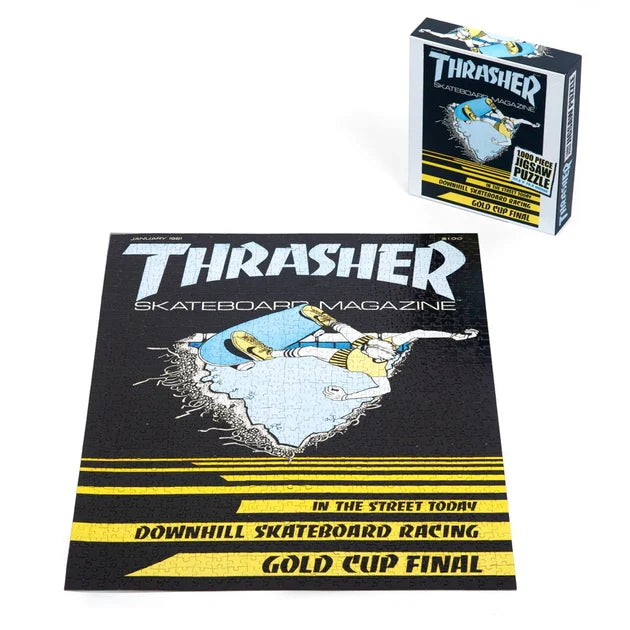 Thrasher - Puzzle First Cover January 1981