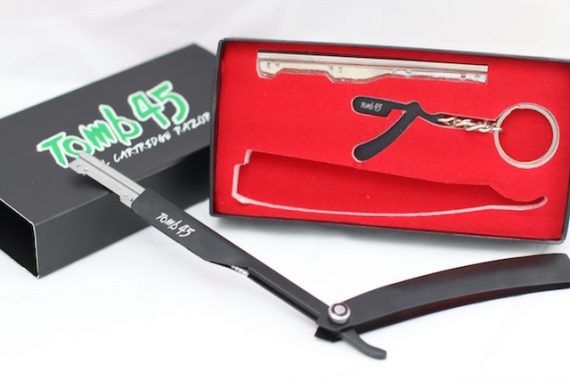 Tomb 45 Triple Cartridge Razor Holder – Black - Palms Fashion Inc.
