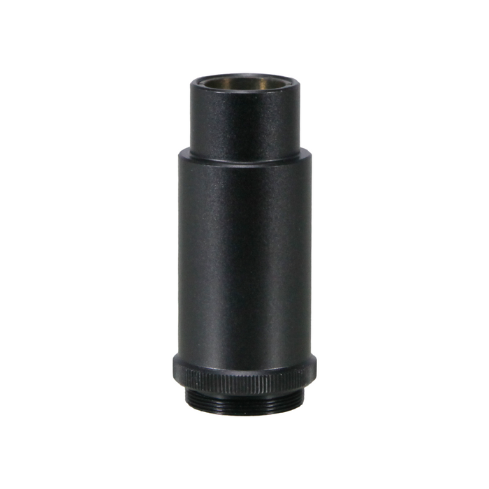 0.3X Microscope Camera Coupler C-Mount Adapter 23mm, SKU MS02041401, three quarter front view