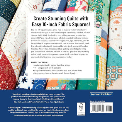 10-Inch Square Quilt Block Book
