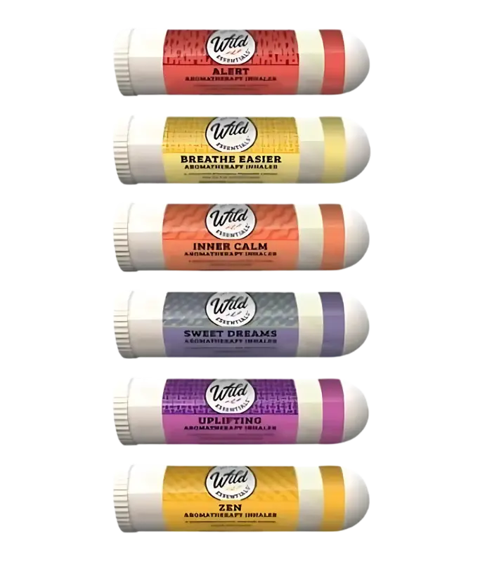 100% Pure Essential Oil Aromatherapy Inhalers