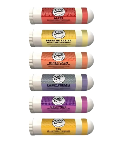100% Pure Essential Oil Aromatherapy Inhalers