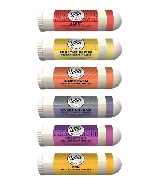 100% Pure Essential Oil Aromatherapy Inhalers