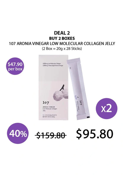 (BUY 2) 107 ARONIA VINEGAR COLLAGEN JELLY