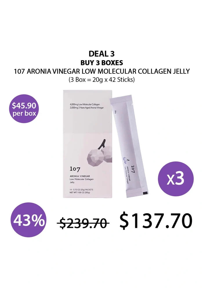 (BUY 3) 107 ARONIA VINEGAR COLLAGEN JELLY