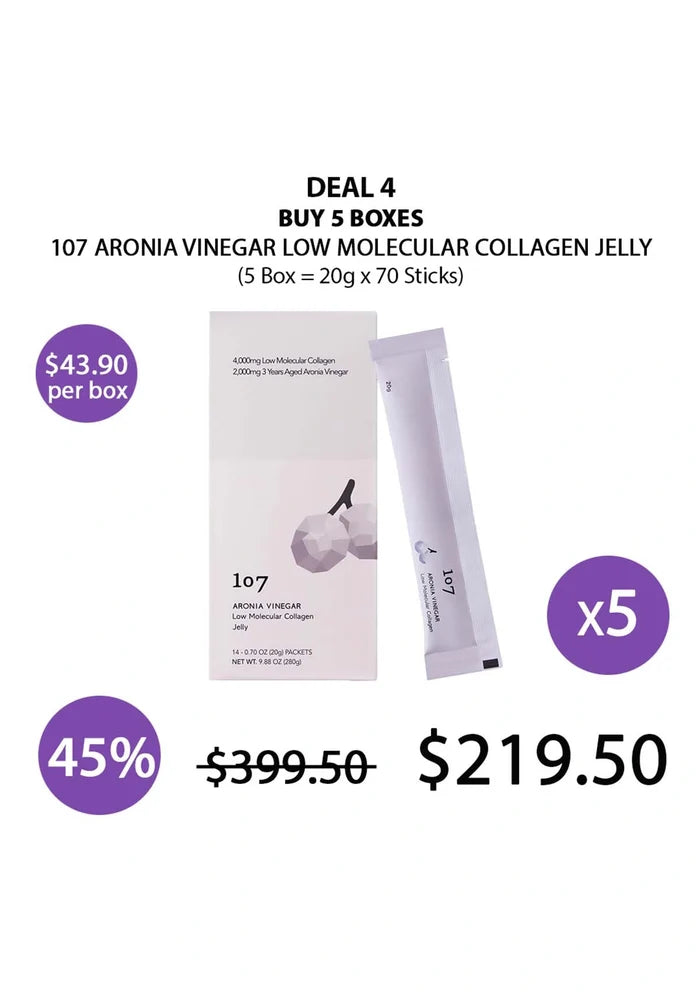 (BUY 5) 107 ARONIA VINEGAR COLLAGEN JELLY