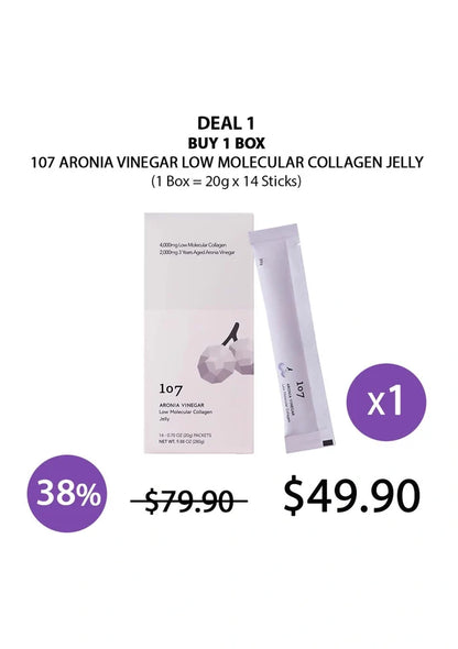 (BUY 1) 107 ARONIA VINEGAR COLLAGEN JELLY