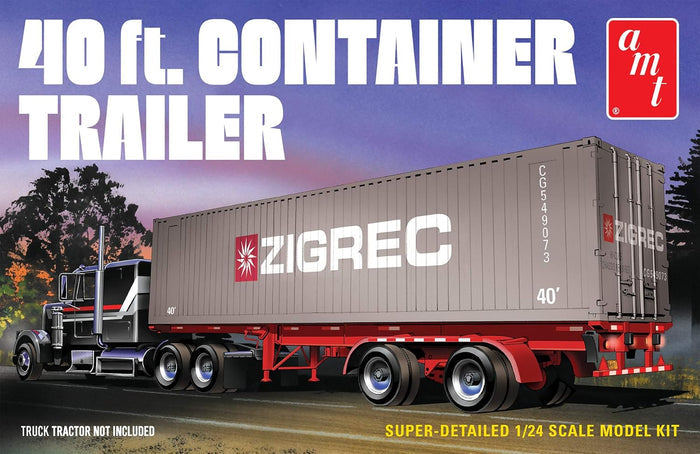 1196 1/24 40' Container Trailer