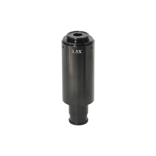1.5X Adjustable Microscope Camera Coupler C-Mount Adapter 23.2mm, SKU MZ08016161, three quarter front view