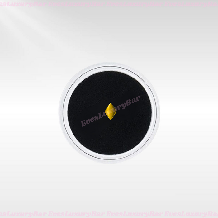 18K GOLD CHARM SOLID DIAMOND (preorder)