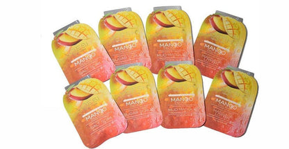 2 Packs of New York Voesh - Pedicure Spa Set 4-in-1 Salt/Scrub/Masque/Massage Lotion