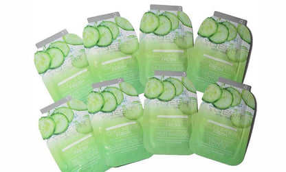 2 Packs of New York Voesh - Pedicure Spa Set 4-in-1 Salt/Scrub/Masque/Massage Lotion