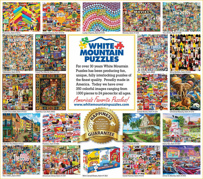 Washington, DC - 1000 Piece - White Mountain Puzzles