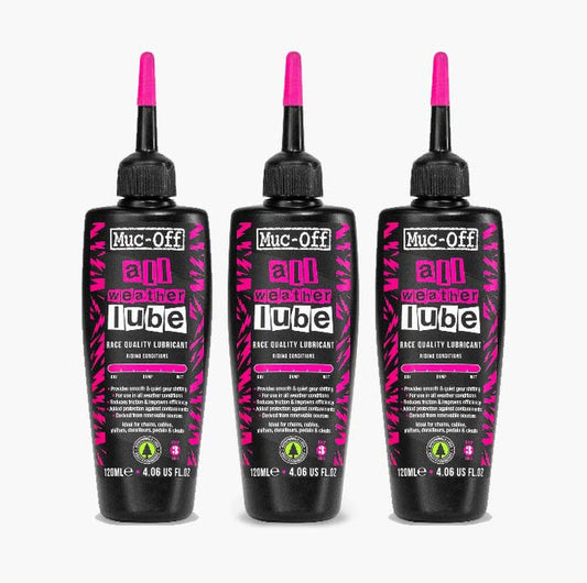 3 X All Weather Lube 120ml