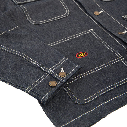 303 Boards - 303 Bird Dog x Dickies 100 Year Denim Chore Coat (Dark Indigo) *SALE
