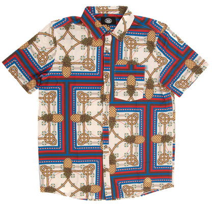 303 Boards - 303 Boards x Happy Hour Copa Collaba Button Up Shirt (Cream) *SALE