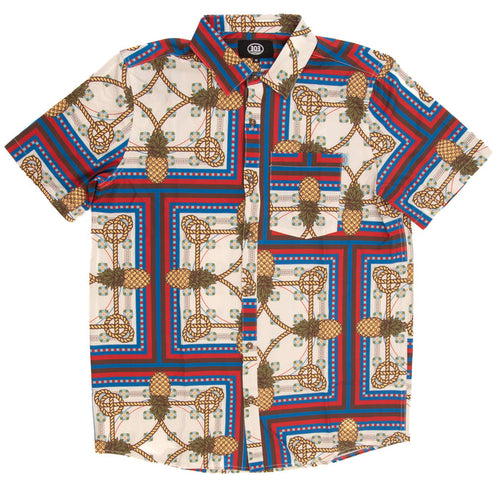 303 Boards - 303 Boards x Happy Hour Copa Collaba Button Up Shirt (Cream) *SALE