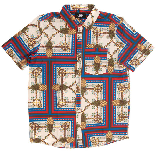 303 Boards - 303 Boards x Happy Hour Copa Collaba Button Up Shirt (Cream) *SALE