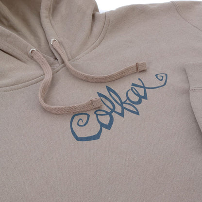 303 Boards - 303 X Chocolate Flip The Script Hoodie (Taupe) *SALE