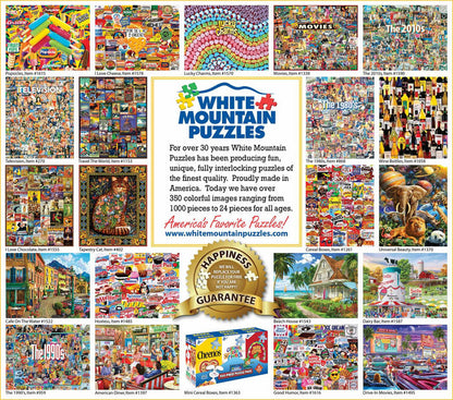 Rock ‘n’ Roll - 1000 Piece - White Mountain Puzzles