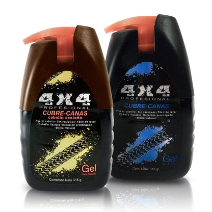 4x4 Profesional Gel Cubrecanas Color cafe / Brown gel  4x4 315 Gr