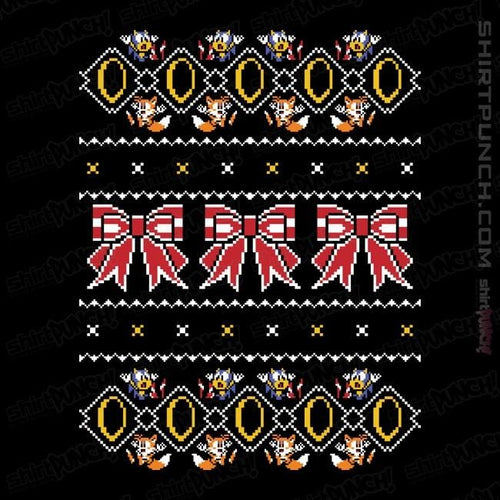 Shirts Magnets / 3"x3" / Black 5 Gold Rings