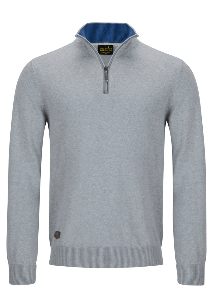 6th Sense Harry 1/4 Zip Knitwear