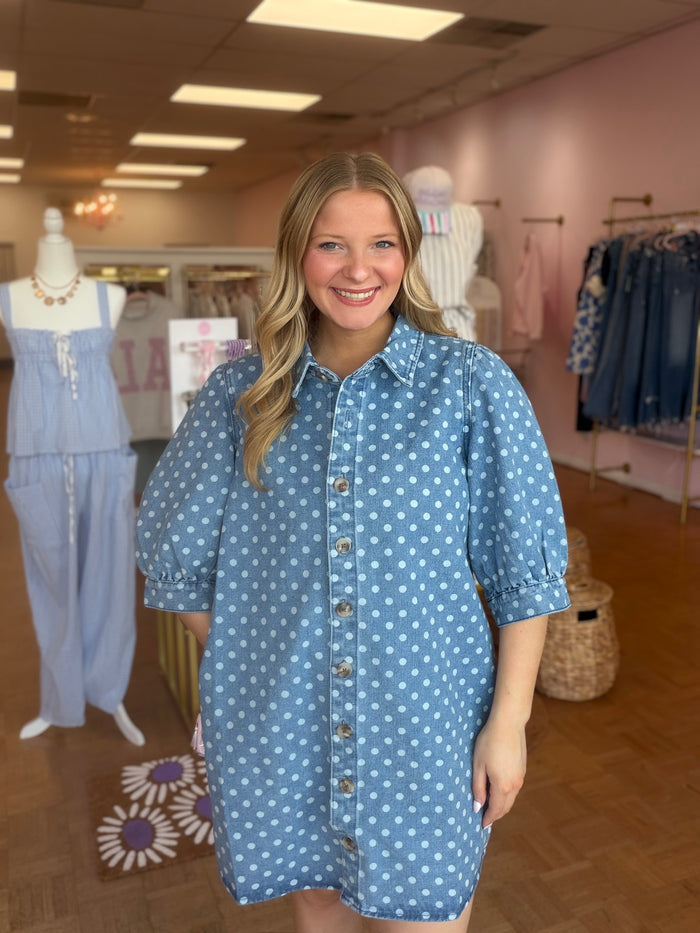 Madison Denim Dress