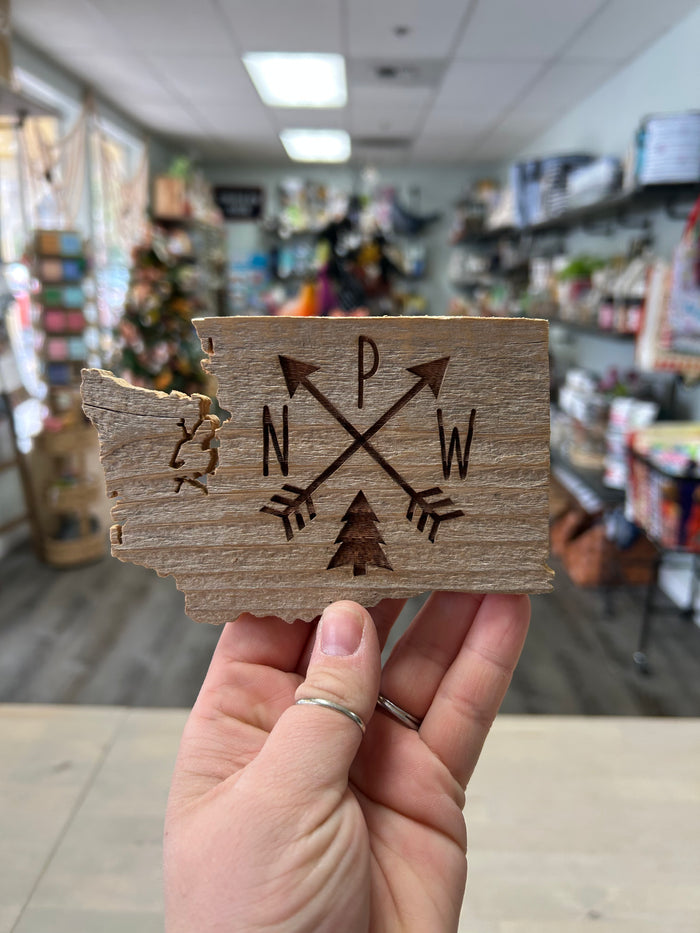 Ginger & The Huth- PNW Shelf Sitters - Pine & Moss
