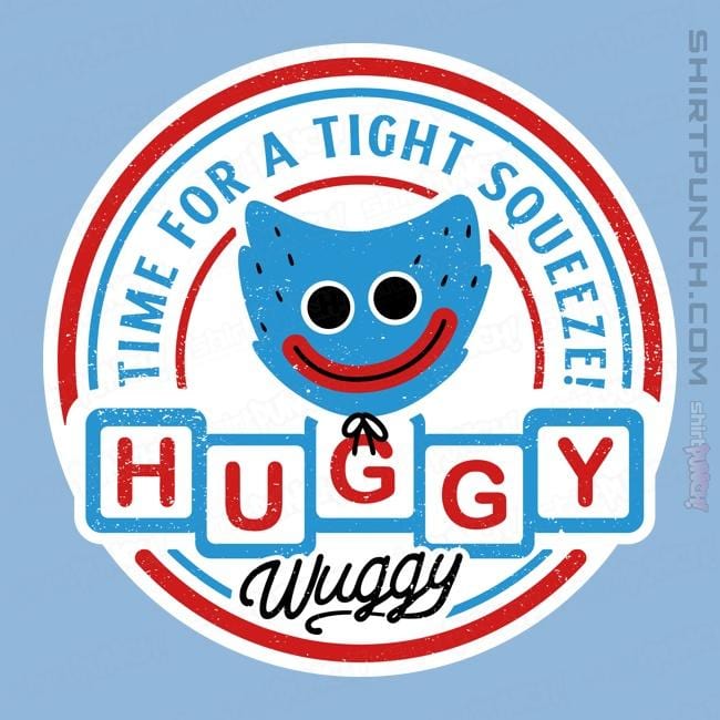 Daily_Deal_Shirts Magnets / 3"x3" / Powder Blue A Tight Squeeze