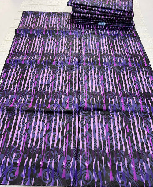 Adire brocade tie dye adire fabric sold by yard, kampala fabric for craft sewing 016