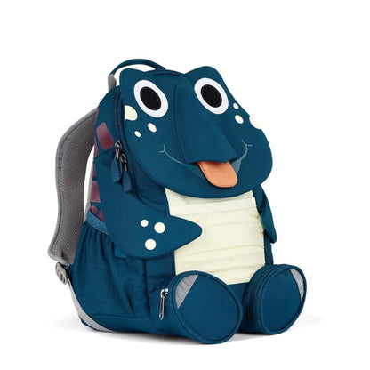 Affenzahn Kinderrucksack Schildkröte Blau mit Schultergurten und Brustgurt