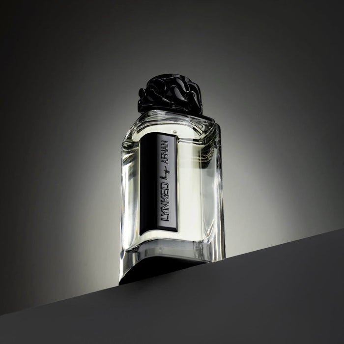 Afnan Lynked Freedom Black 100ml أفنان لينك، الحرية السوداء - Princess Cosmetics Qatar