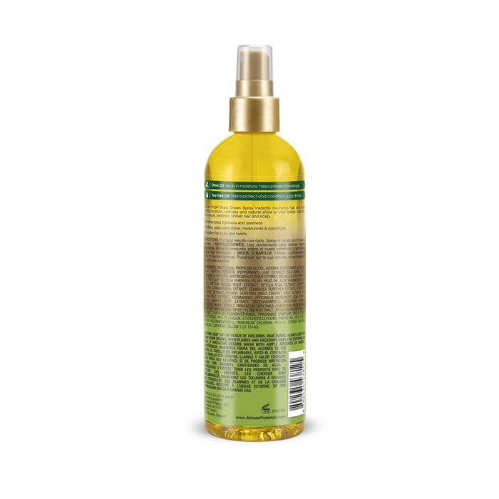 AFRICAN PRIDE Olive Miracle Braid Sheen Spray 12oz