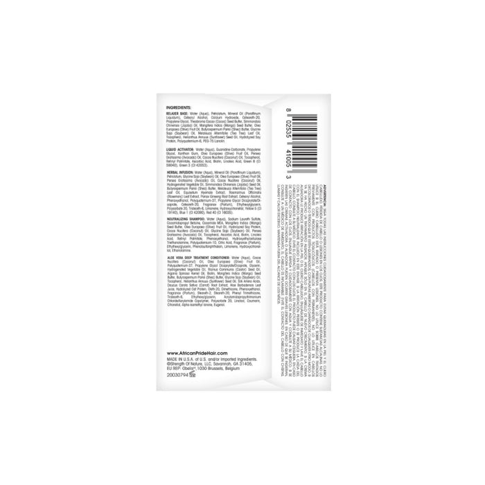 AFRICAN PRIDE Olive Miracle Relaxer [Regular] Kit