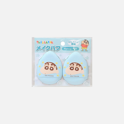 Aiplanning Crayon Shin-chan Makeup Puff 2 pcs