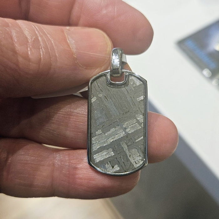 Aletai Meteorite Pendant – Stainless Steel