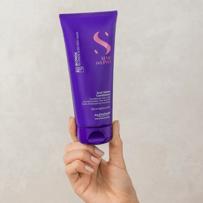 Alfaparf Milano Semi di Lino Blonde Anti-Yellow Conditioner 200ml