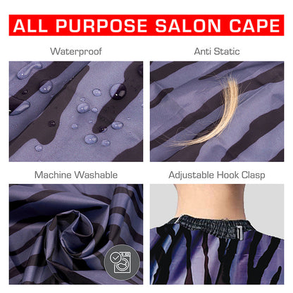 All Purpose Salon Nylon Cape [Zebra] #Sa05