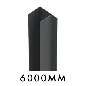 Aluminium F Section - Extrusion - 6000MM LONG - Image 5
