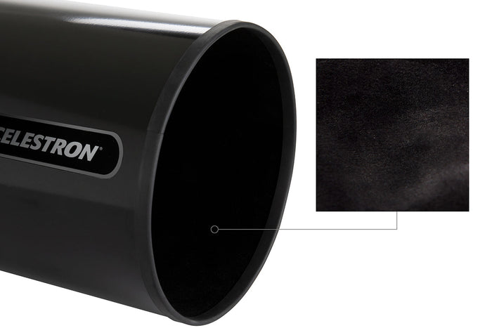 Aluminum Dew Shield with Cover Cap - 6"