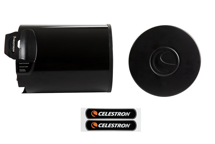 Aluminum Dew Shield with Cover Cap - 6"