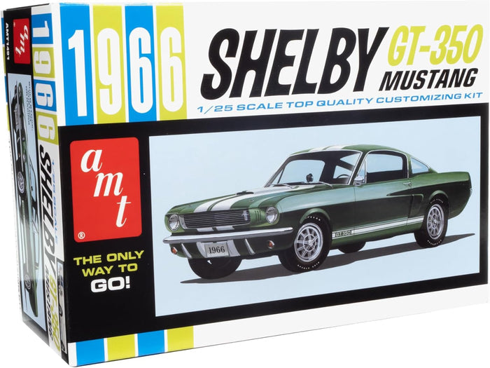 AMT-1491 1/25 1966 Shelby Mustang GT350 Car