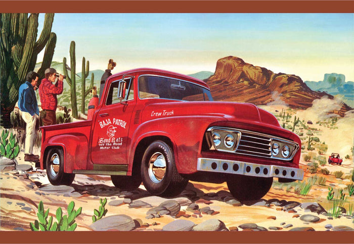 1/25 1953 Ford Pickup Baja Patrol Model Kit