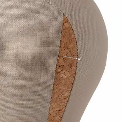 Annie Cork Canvas Block Wig Mannequin Head 22 Inch Regular, 1 Count, Beige