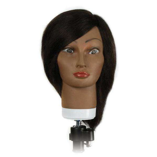 Annie Hairkins Series Mannequin Head 14 Inch-16 Inch, 1 Count, Eunice