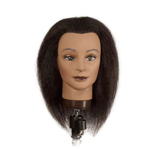 Annie Hairkins Series Mannequin Head Kinky 18 Inch-20 Inch Sophia 100% Human Hair