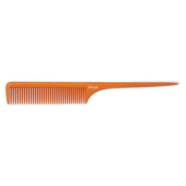 Annie Heavy Rat Tail Comb, 12 Count Bulk Set, Bone